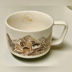Discontinued 2014 03/08 12 oz Ceramic STARBUCKS COFFEE Mug